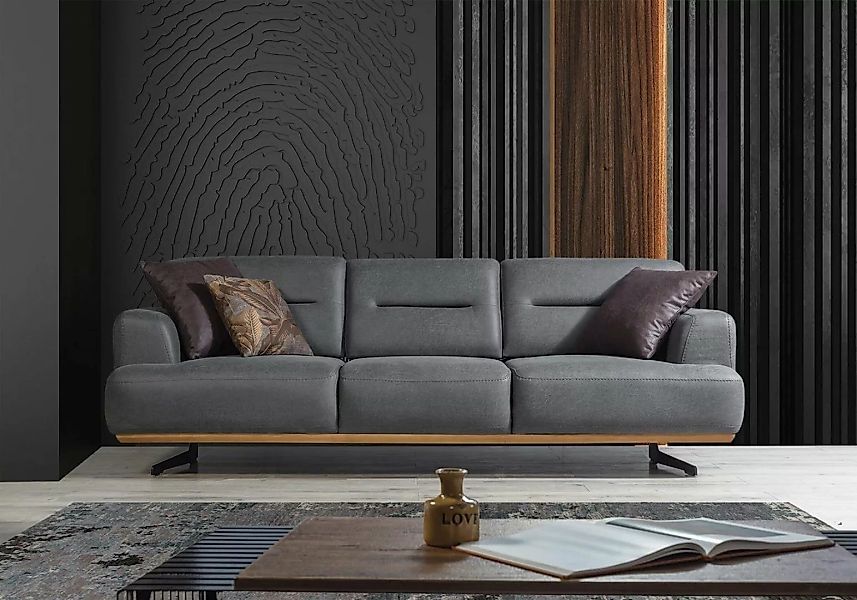 JVmoebel 3-Sitzer Design Luxus Couch 3 Sitzer Sofa Italienische Stil Wohnzi günstig online kaufen