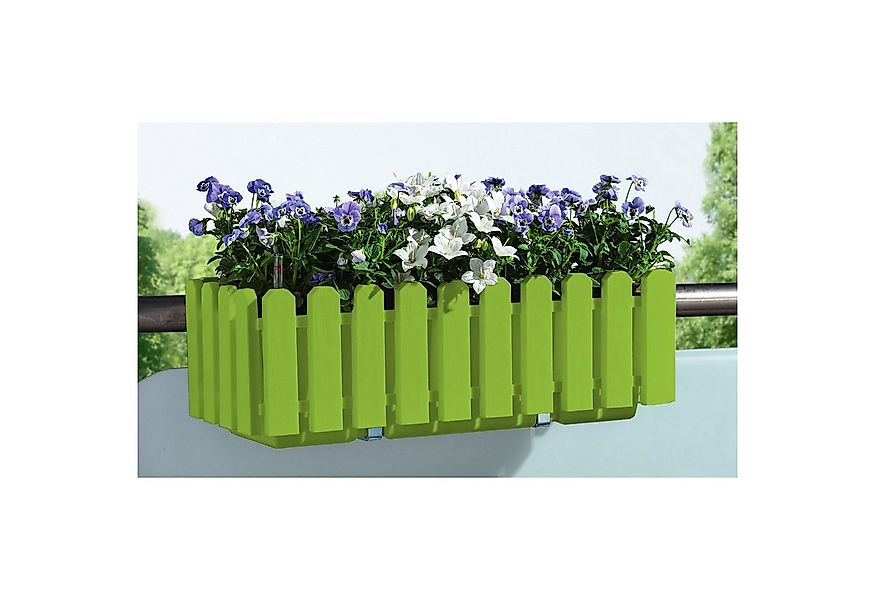 HTI-Living Blumenkasten Blumenkasten mit Wasserspeicher Nessa 50 cm Grün (S günstig online kaufen