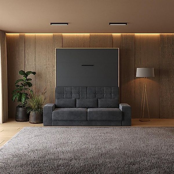 SMARTBett Schrankbett SMARTBett Schrankbett M1 180x200 Vertikal inkl.Anthra günstig online kaufen
