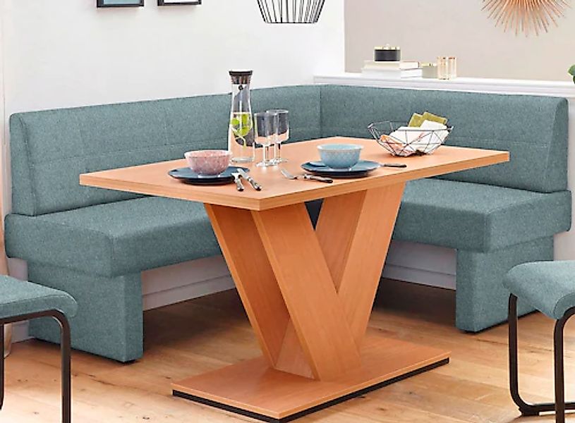 Home affaire Eckbank "Nils" Sitz und Rücken gepolstert, verschiedene Qualit günstig online kaufen