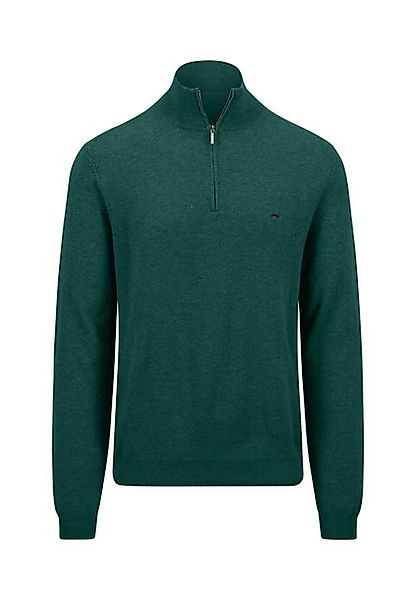 FYNCH-HATTON Wollpullover Herren Troyer aus Merino-Cashmere günstig online kaufen