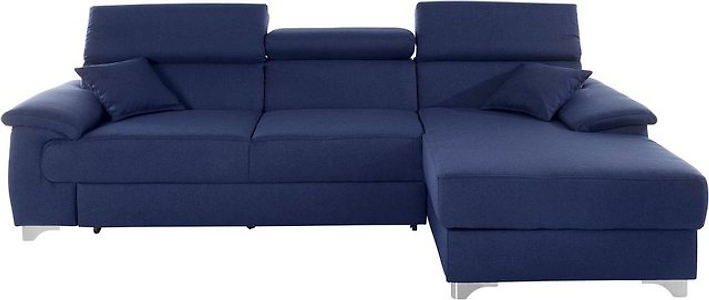 DOMO collection Ecksofa "Mira, inklusive Kopfteilverstellung für mehr Wohlf günstig online kaufen