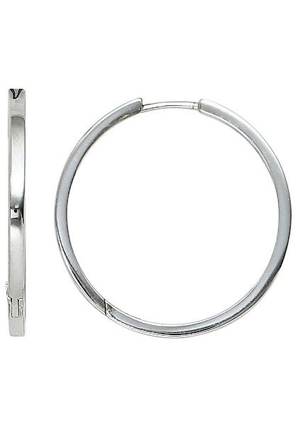 JOBO Paar Creolen, rund 925 Silber günstig online kaufen