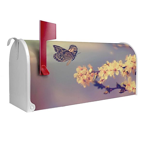 Banjado Amerikanischer Briefkasten Weiß 48x22x16cm US Mailbox Letterbox Pos günstig online kaufen