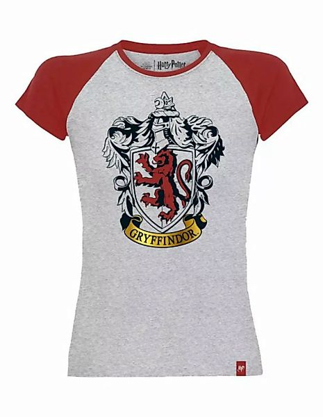 Harry Potter T-Shirt Gryffindor Raglan günstig online kaufen