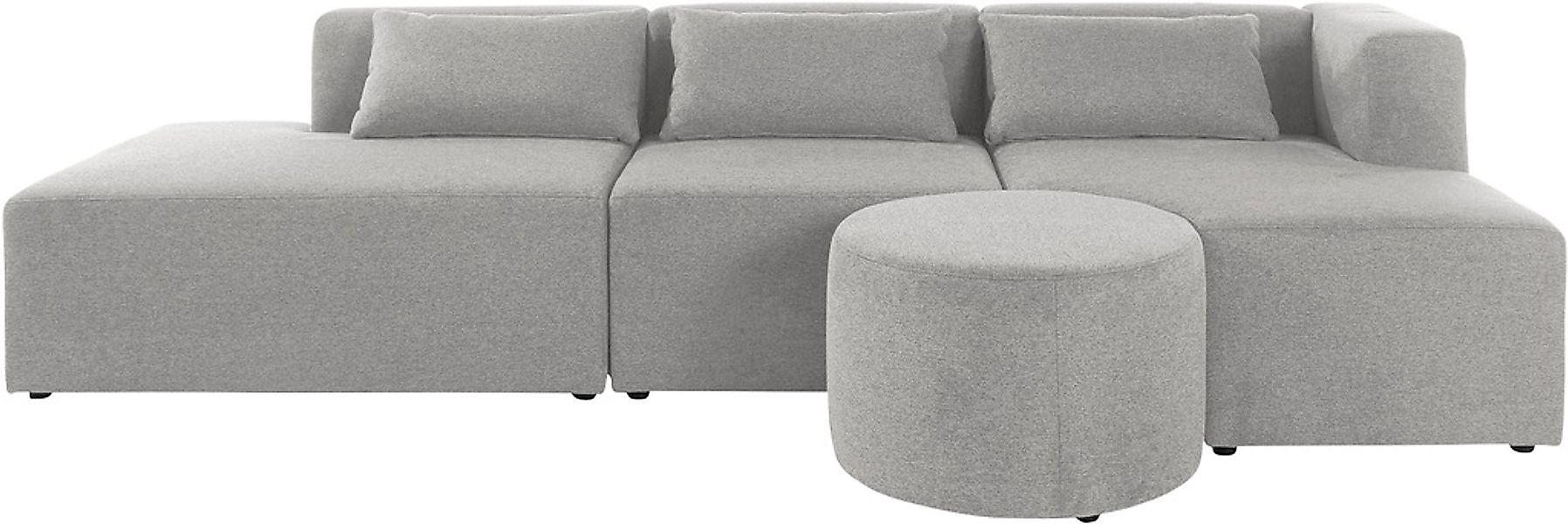 Leonique Ecksofa »Alexane L-Form« zusammengesetzt aus Modulen, in vielen Be günstig online kaufen