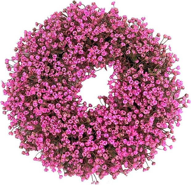 Kunstkranz 40cm Türkranz Ganzjährig Außen Deko, Künstlicher Blumenkranz Dek günstig online kaufen