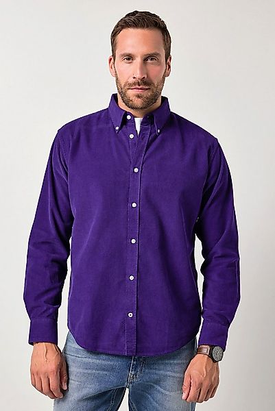 JP1880 Businesshemd Cordhemd Langarm Buttondown-Kragen Modern Fit günstig online kaufen
