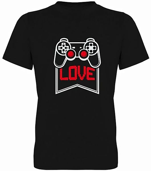 G-graphics T-Shirt Gaming love Herren T-Shirt, mit Frontprint, mit Spruch / günstig online kaufen
