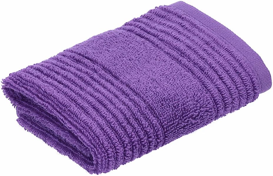 Vossen Waschlappen "Tomorrow" mit Streifenstruktur günstig online kaufen