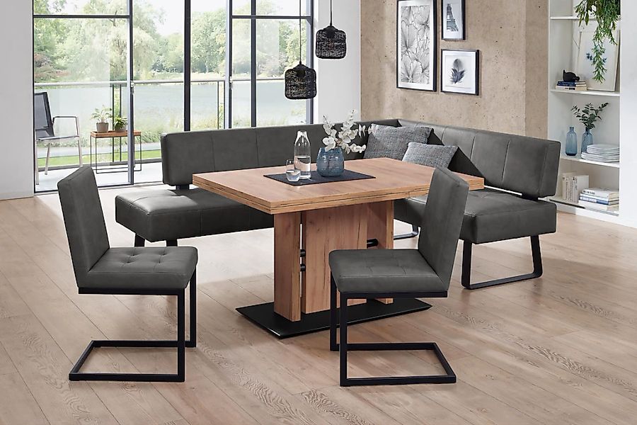 K+W Komfort & Wohnen Essgruppe "Spider II" 4 Stk. tlg. langer Schenkel wahw günstig online kaufen