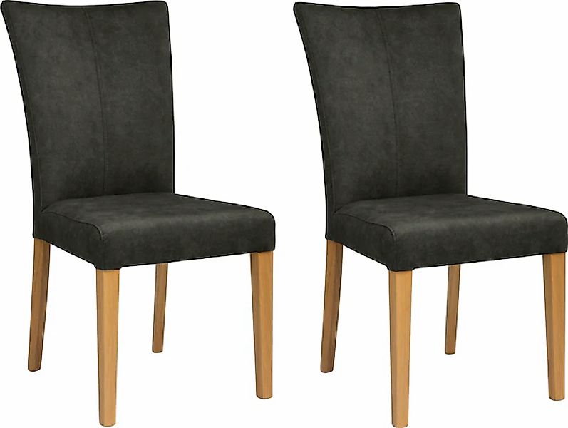 Home affaire Esszimmerstuhl "Aspen Polsterstuhl", (Set), 2 St., Samtvelours günstig online kaufen