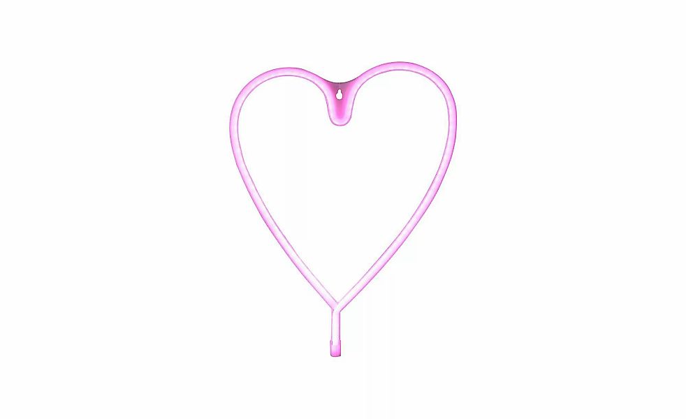 Paul Neuhaus Neonleuchte   ¦ rosa/pink ¦ Maße (cm): B: 2 H: 3,8 T: 3.8 Lamp günstig online kaufen