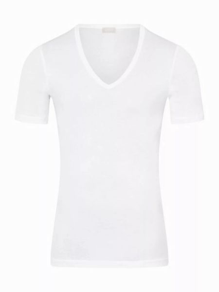 Hanro V-Shirt Cotton Pure t-shirt v-ausschnitt v-neck günstig online kaufen