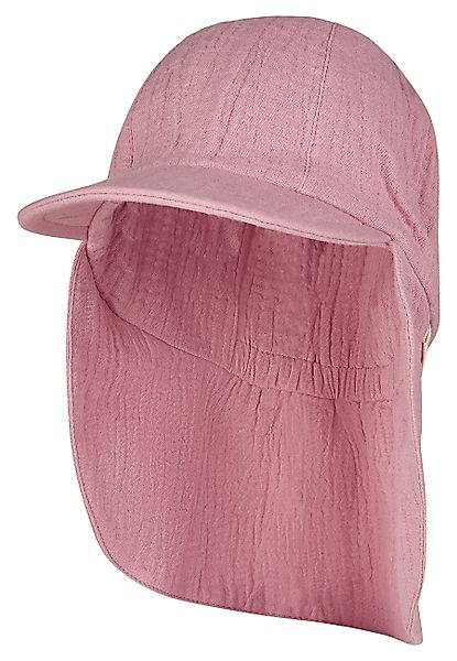 Sterntaler® Beanie Schirmmütze mit Nackenschutz Musselin günstig online kaufen