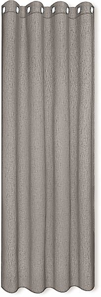 Happy Home Vorhang "MIRANDA" Ösen 1 Stk. tlg. HxB: 235x140, halbtransparent günstig online kaufen