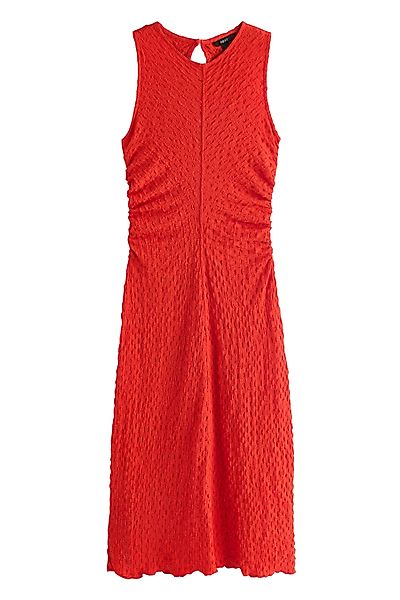 Next Maxikleid Ärmelloses strukturiertes Midikleid mit günstig online kaufen