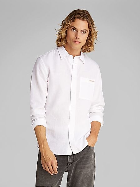Calvin Klein Jeans Leinenhemd LINEN COTTON günstig online kaufen