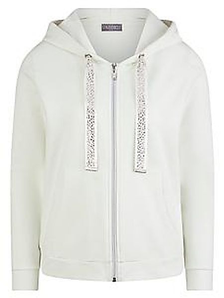 Kapuzen-Sweatjacke MYBC weiss günstig online kaufen