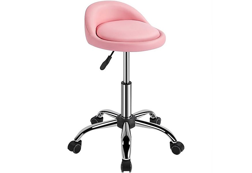 Yaheetech Drehhocker Barhocker mit 5 Rollen (1 St), Arbeitshocker 55,5 cm – günstig online kaufen