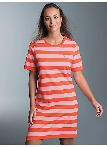 Trigema Jerseykleid "TRIGEMA Heavy Kleid mit Ringelmuster", (1 tlg.) günstig online kaufen