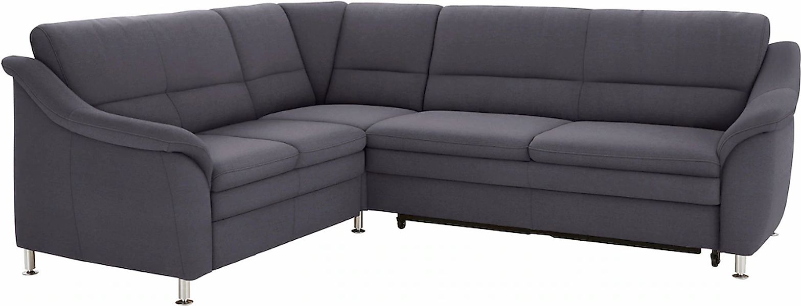sit&more Ecksofa »Cardoso L-Form«, mit Federkern, wahlweise mit Bettfunktio günstig online kaufen