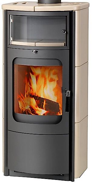 HARK Kaminofen »Opera B Kachel creme«, 7 kW, Dauerbrand günstig online kaufen