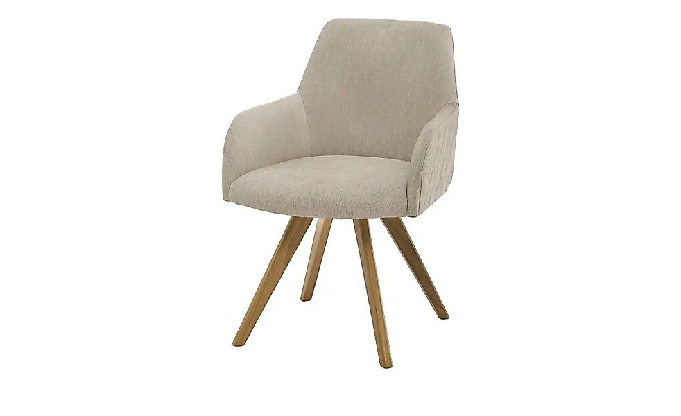Dine + Mine Esszimmerstuhl  Bristol 2 ¦ beige ¦ Maße (cm): B: 61 H: 88 T: 6 günstig online kaufen