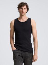 TOM TAILOR Tanktop "Montana" 2er Pack, Rundhalsausschnitt, slim fit, basic, günstig online kaufen