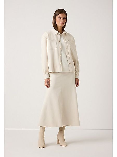 MORE&MORE A-Linien-Rock super softer Midi-Lederimitat-Rock günstig online kaufen