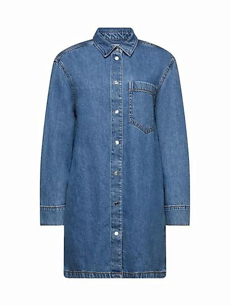 Esprit Jeanskleid Jeans-Hemdblusenkleid in Minilänge günstig online kaufen