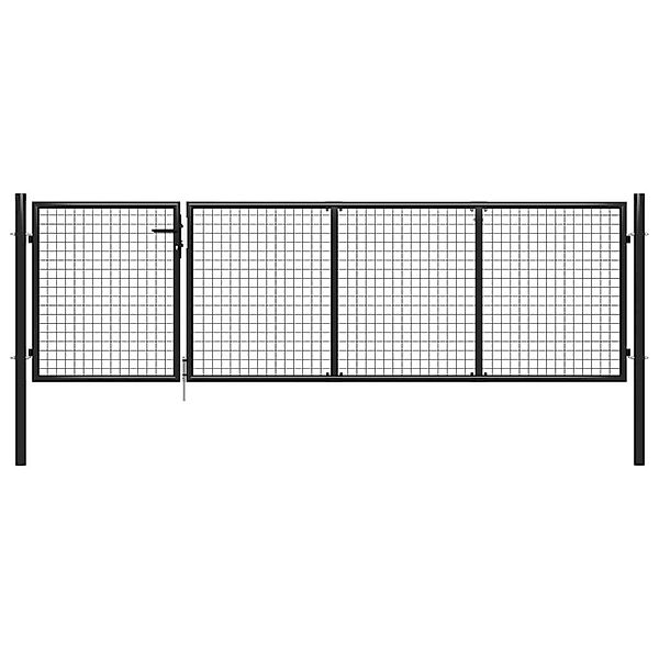 vidaXL Gartentor Gartentor Stahl 350 x günstig online kaufen