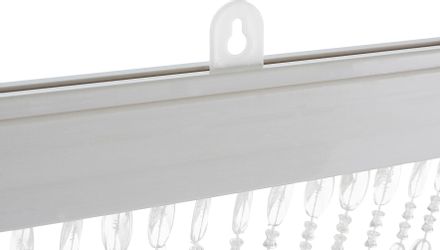 locker Türvorhang "Diamonds" Hakenaufhängung 1 Stk. tlg. Kunststoff klar, 7 günstig online kaufen