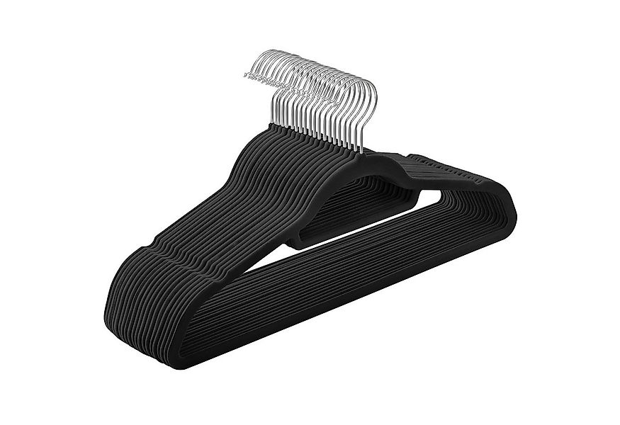 SONGMICS Kleiderbügel Bügel, (20-tlg), Samt Bügel, rutschfest, 360° drehbar günstig online kaufen