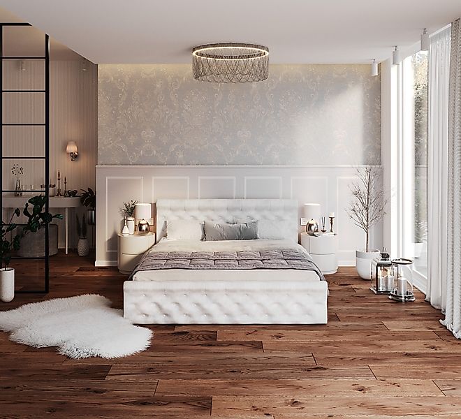 FDM Polsterbett Bettrahmen Bettgestell 90x200, 120x200, günstig online kaufen