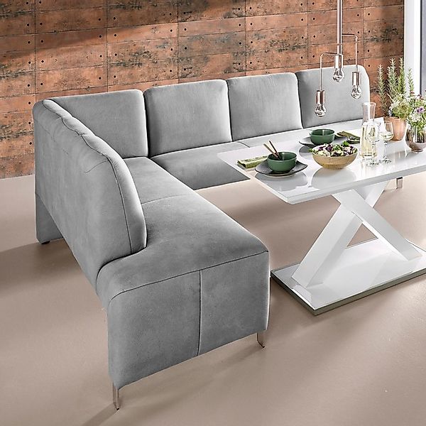 exxpo - sofa fashion Eckbank "Intenso, viele Bezugsstoffe Cord, Leder, Stru günstig online kaufen