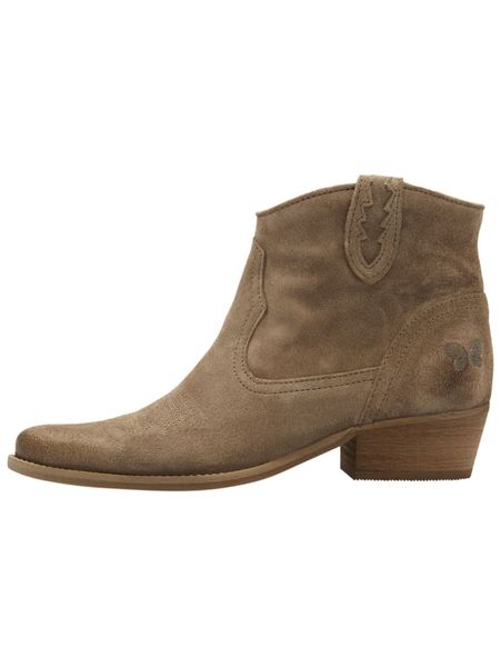 Felmini Stiefelette Leder . Cowboy Stiefelette günstig online kaufen