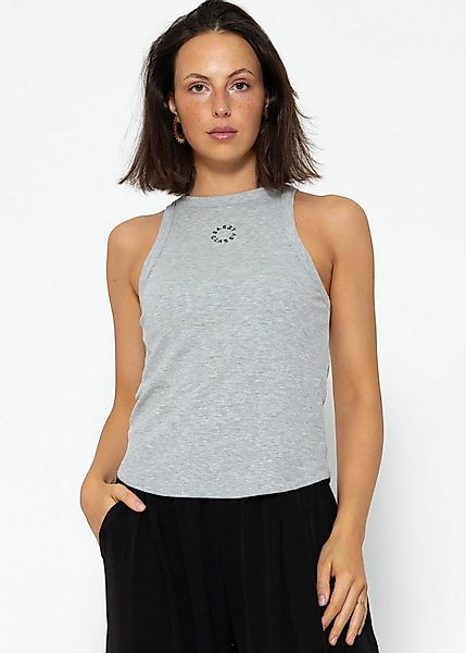 SASSYCLASSY Tanktop Tank Top mit Sassyclassy Stickerei Geripptes Top mit St günstig online kaufen