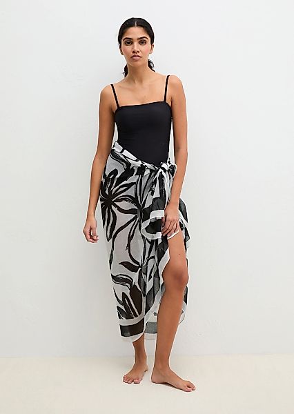 Marc OPolo Pareo "Beach Cover" mit floralem Print günstig online kaufen