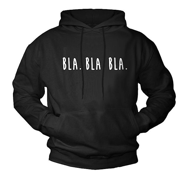 MAKAYA Kapuzenpullover Lustige Sprüche Motiv Bla Bla Hoodie Sweatshirt Kapu günstig online kaufen