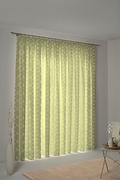 Adam Vorhang Retro Floret, Kräuselband (1 günstig online kaufen