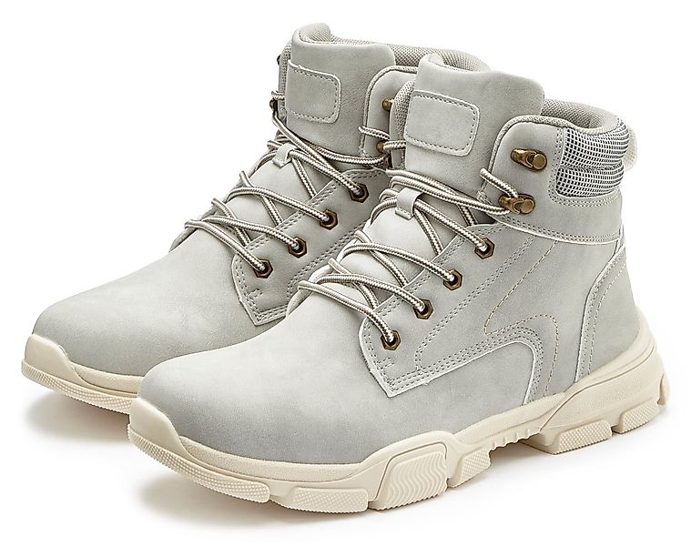 AUTHENTIC LE JOGGER Schnürboots Schnürstiefelette, Wanderschuhe, günstig online kaufen
