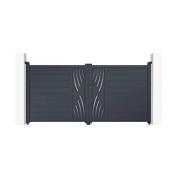 Casanoov Flügeltor Elektrisch 3M Veleta H 140Cm & Drehtorantrieb Ranger B15 günstig online kaufen