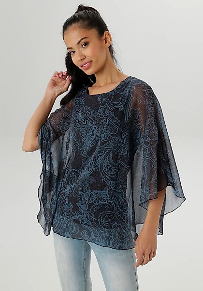 Aniston SELECTED Chiffonbluse, im modischen Lagenlook - NEUE KOLLEKTION günstig online kaufen