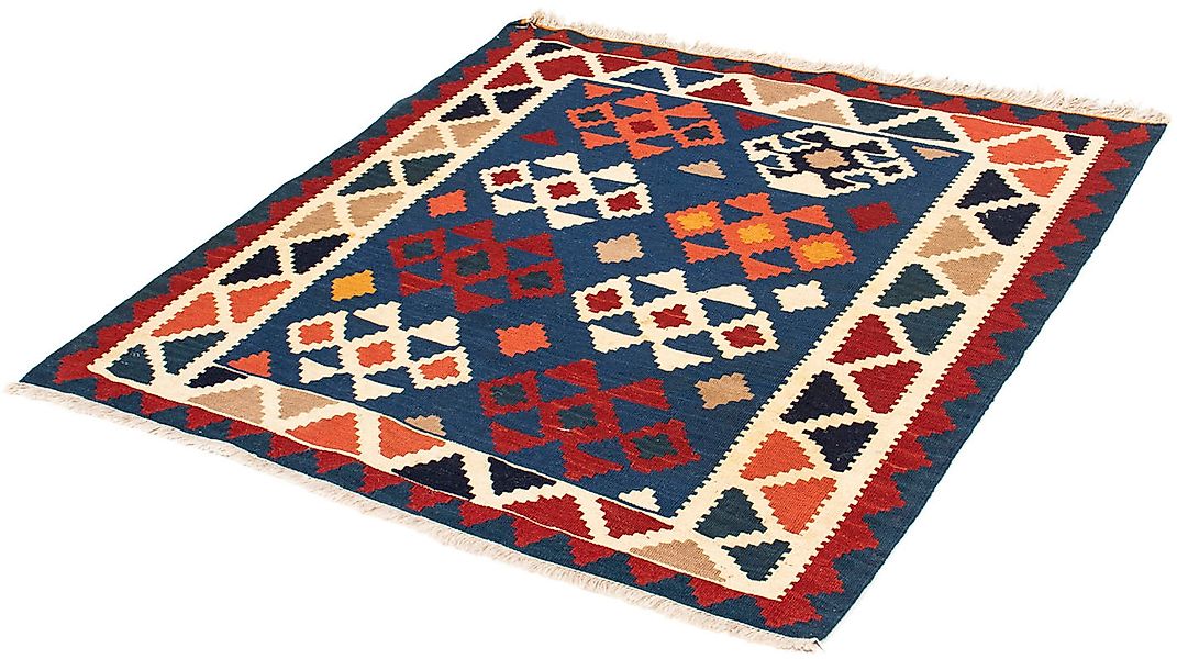 morgenland Wollteppich »Kelim - Oriental quadratisch - 104 x 102 cm - dunke günstig online kaufen