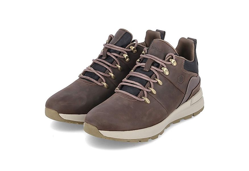 LUMBERJACK Lumberjack 102217233 Herren Leder & Textil dunkelbraun Schnürsti günstig online kaufen