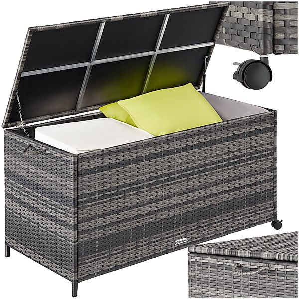 tectake Gartenbox Auflagenbox (1 St., Volumen: günstig online kaufen