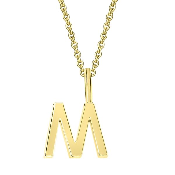 ONE ELEMENT Kettenanhänger Buchstabe M Buchstaben günstig online kaufen
