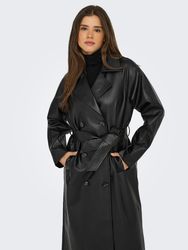 ONLY Trenchcoat ONLBINA FAUX LEATHER TRENCHCOAT günstig online kaufen