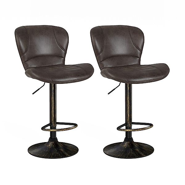 COSTWAY Barhocker, 2er Set, höhenverstellbar & günstig online kaufen